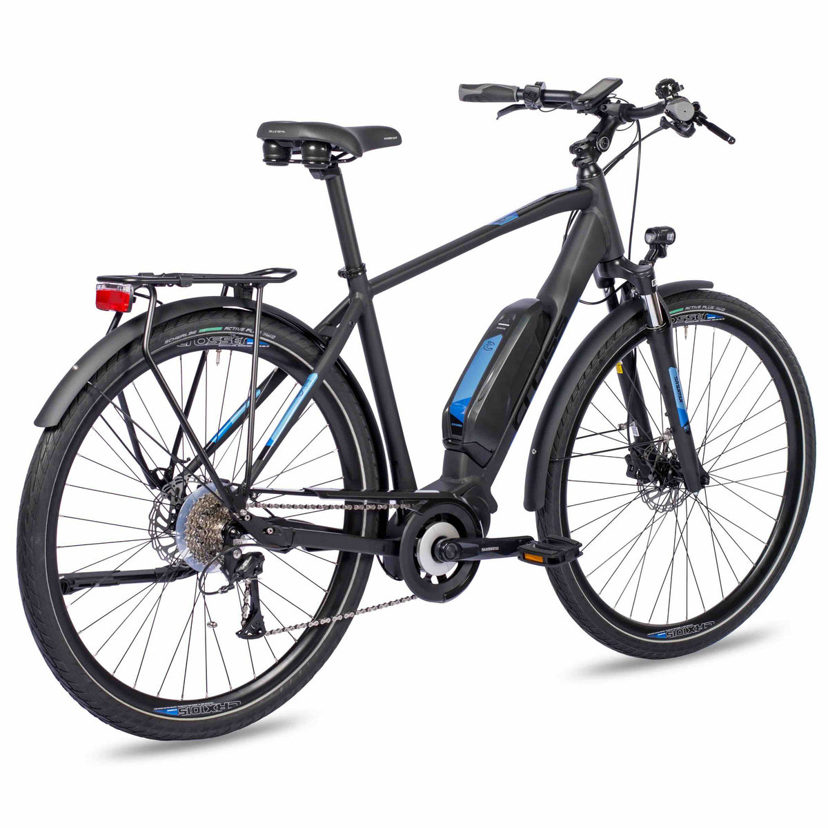 Bicicleta E-Bike de trekking para hombres de 28" V-TRON SHIMANO STEPS E-5000 418 Wh 9 x VELOCIDAD SHIMANO RD-T3000 - B-WARE