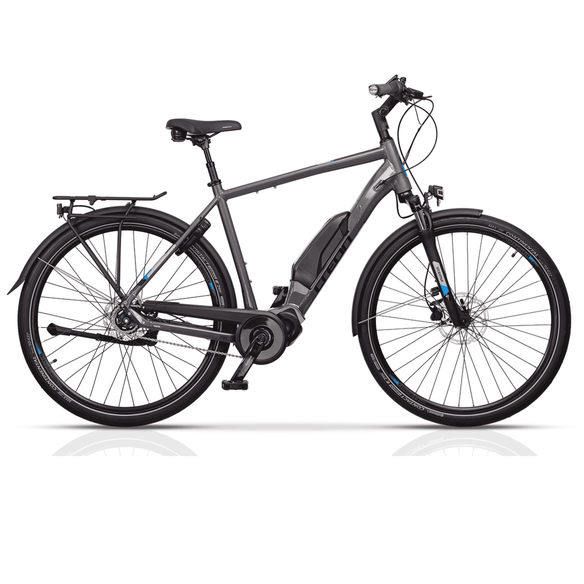 28" E-Bike Herren City Fahrrad X-Tron SR3 SHIMANO STEPS E-5000 418Wh 5 GANG SHIMANO NEXUS INTER