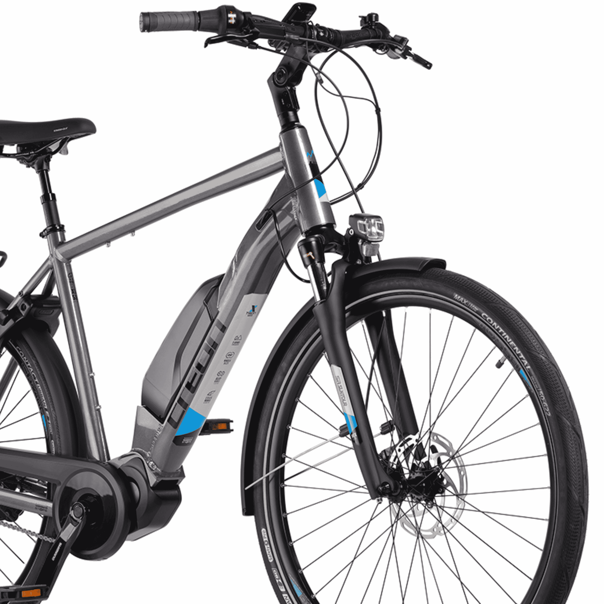 28" E-Bike Herren City Fahrrad X-Tron SR3 SHIMANO STEPS E-5000 418Wh 5 GANG SHIMANO NEXUS INTER