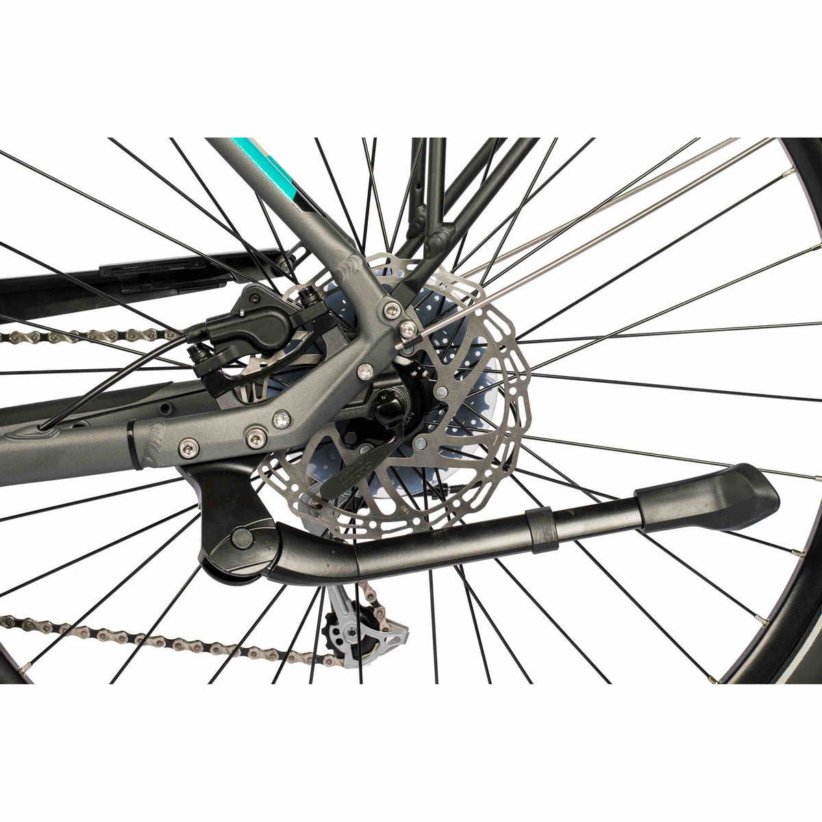 28" BICICLETA ELÉCTRICA DE TREKKING LS WAVE X-TRON SR1 SHIMANO STEPS E-6100 504WH 9 VELOCIDADES SHIMANO ALIVIO