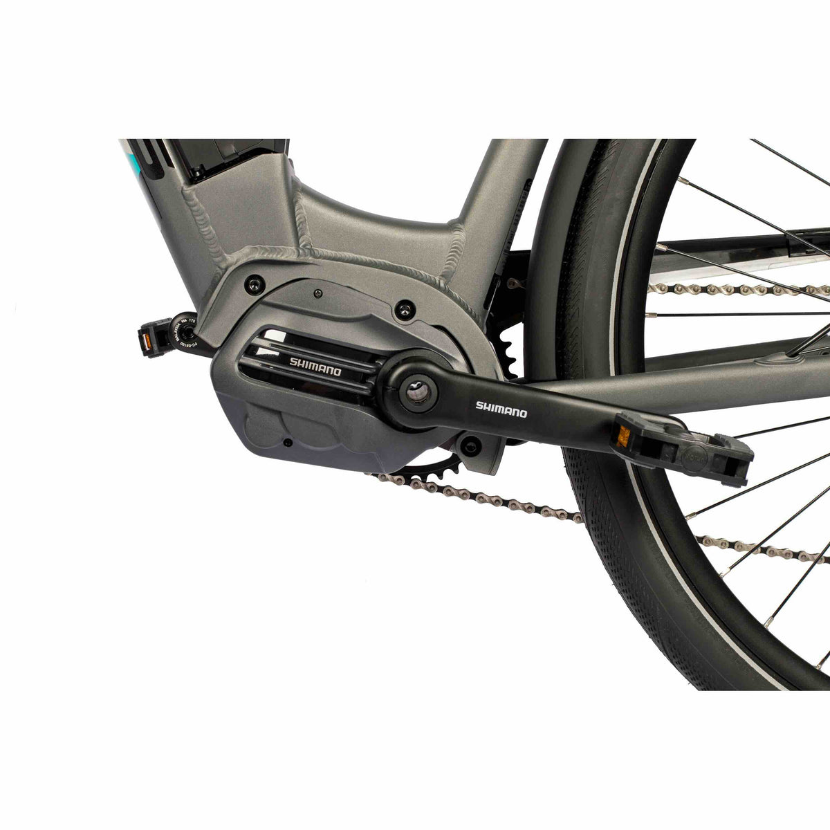 28" BICICLETA ELÉCTRICA DE TREKKING LS WAVE X-TRON SR1 SHIMANO STEPS E-6100 504WH 9 VELOCIDADES SHIMANO ALIVIO