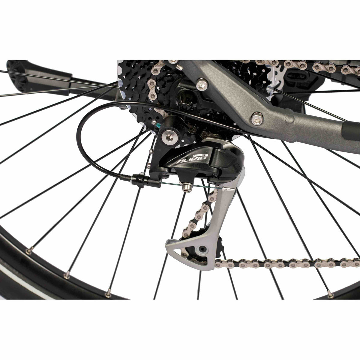 28" BICICLETA ELÉCTRICA DE TREKKING LS WAVE X-TRON SR1 SHIMANO STEPS E-6100 504WH 9 VELOCIDADES SHIMANO ALIVIO