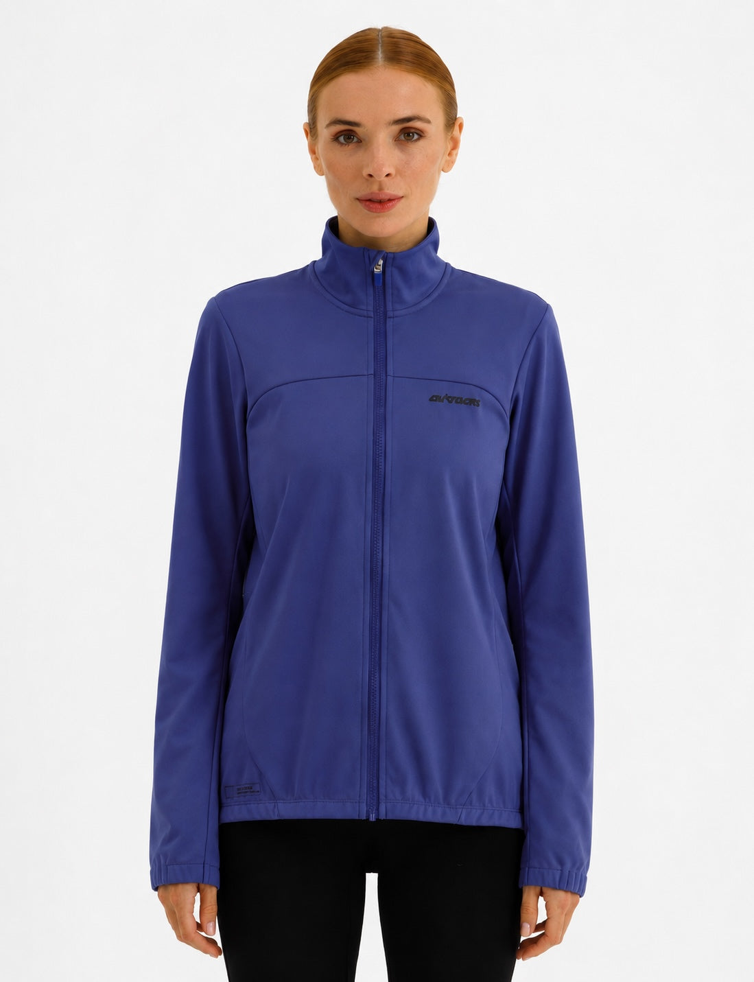 Damen Winter Fahrradjacke Softshell Thermoradjacke Advance Line Blau