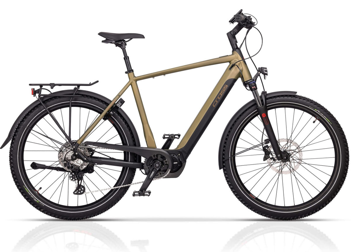 27,5" E-Bike SUV Herren Trekking Fahrrad eAdventure 12.5 City Bike SHIMANO STEPS E 7000 630 Wh 10 Gang SHIMANO DEORE RD-M5130 SGS