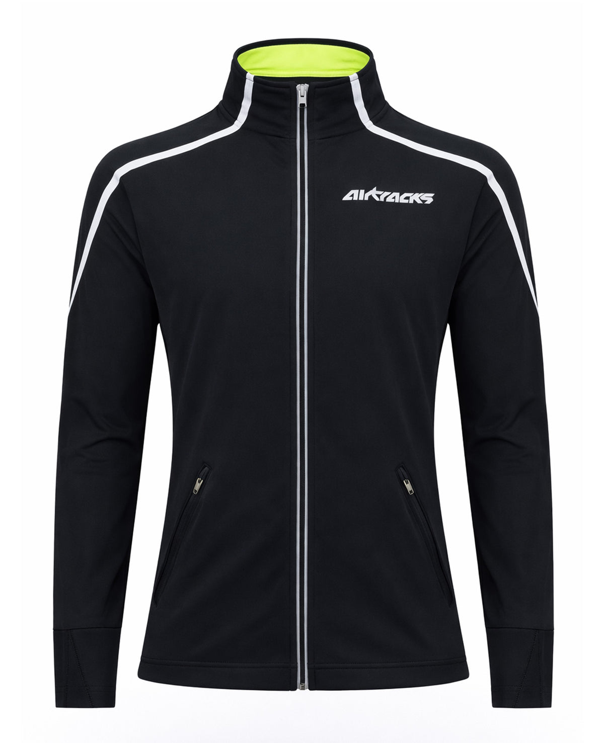 Damen Thermo Fahrradjacke - Laufjacke Air Tech Schwarz