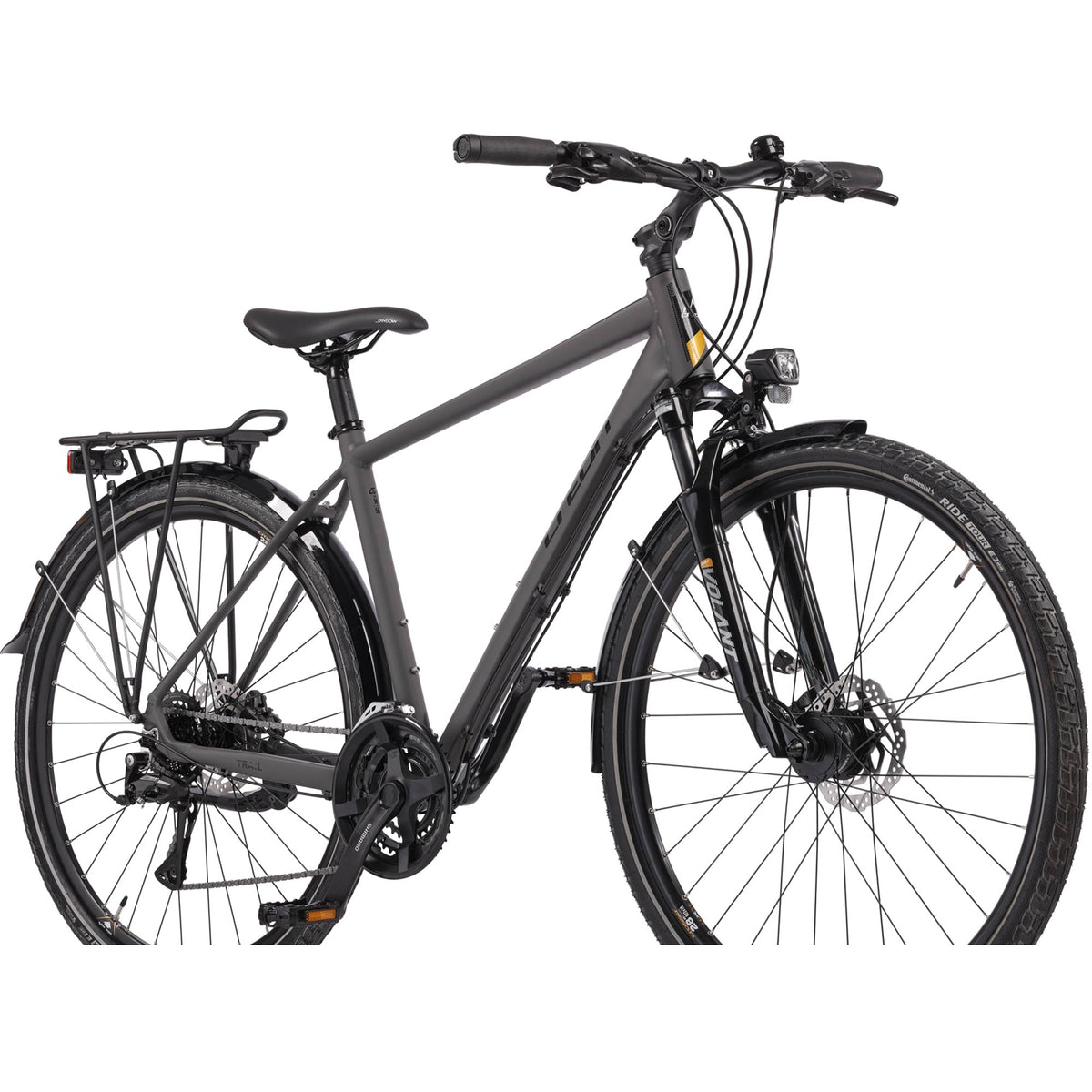 28" Herren Trekking Fahrrad TRAIL 4.0 Trekkingrad 24 x Gang Shimano ACERA RD-M360 SGSL