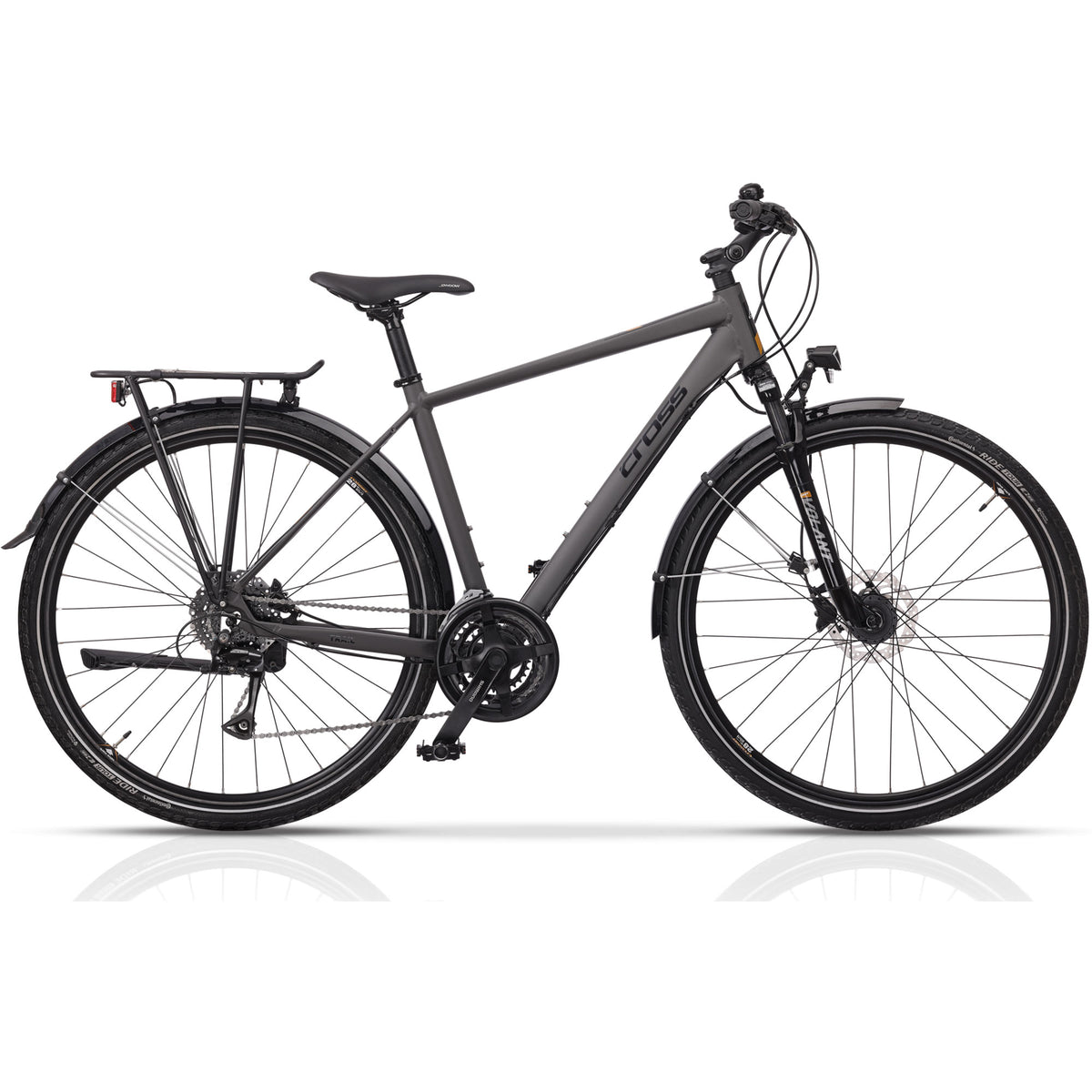 28" Herren Trekking Fahrrad TRAIL 4.0 Trekkingrad 24 x Gang Shimano ACERA RD-M360 SGSL