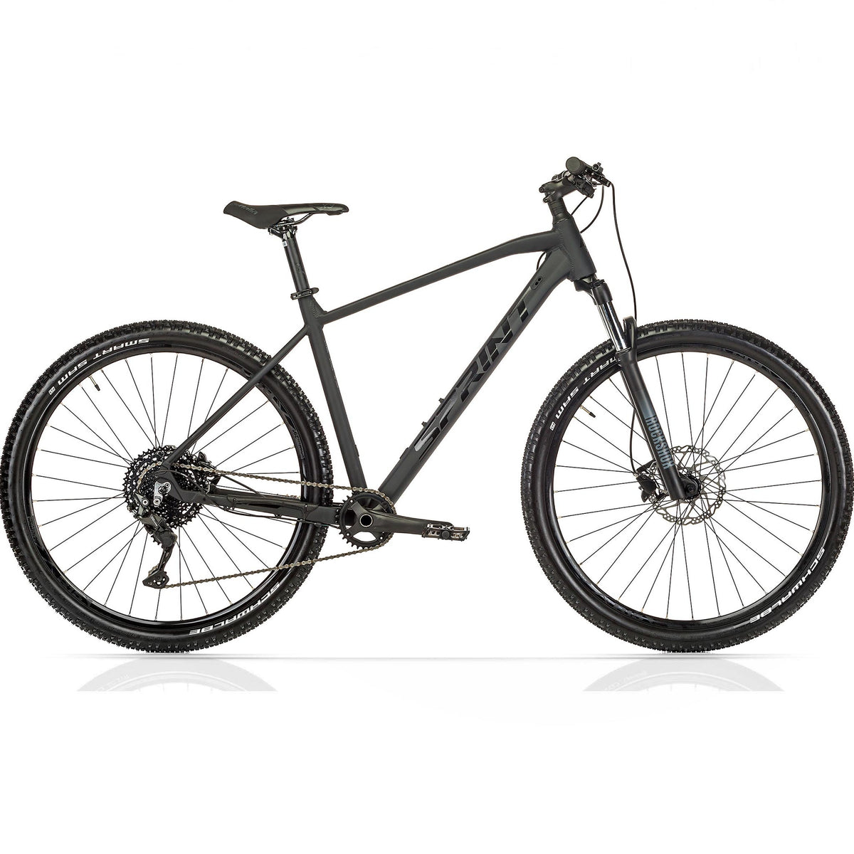 29" Herren MTB Mountainbike APOLON PRO 1 x 10 Gang Shimano Deore RD-M5120 SGS Schwarz