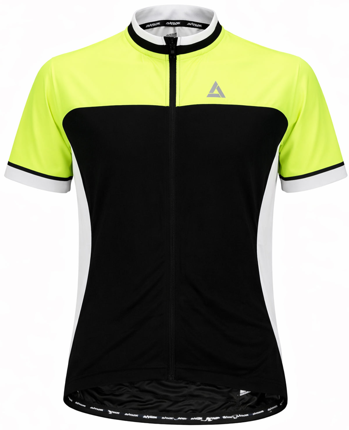 Herren Fahrradtrikot Kurzarm Radtrikot Pro T II Schwarz-Neon