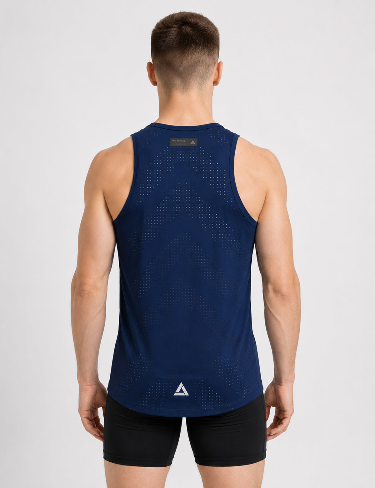 Herren Laufshirt Ärmellos Kurzarm Running Tank-Top Pro Line II Blaze