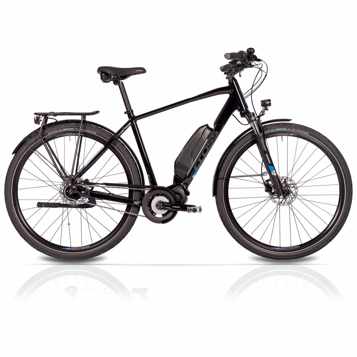 28" E-Bike Herren City Fahrrad V-Tron SHIMANO STEPS E-5000 418Wh 7 x GANG SHIMANO NEXUS