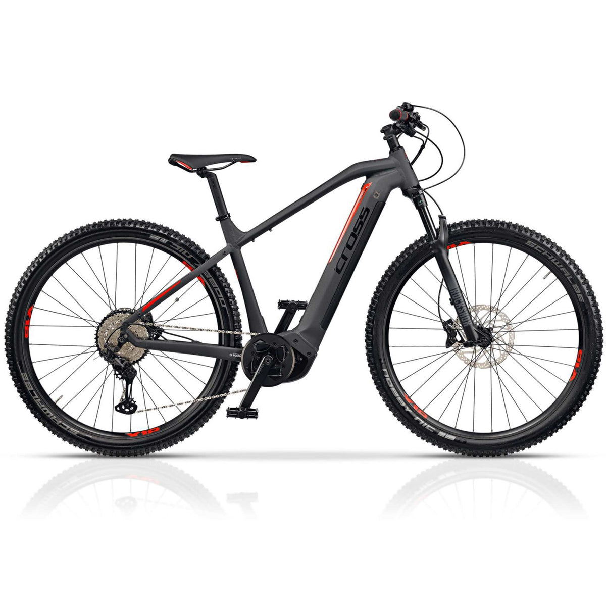 Bicicleta de montaña eléctrica E-MTB BOSCH Performance Line CX 625 Wh MAVERIX 29" 10 velocidades SHIMANO DEORE RD-M5120 SGS