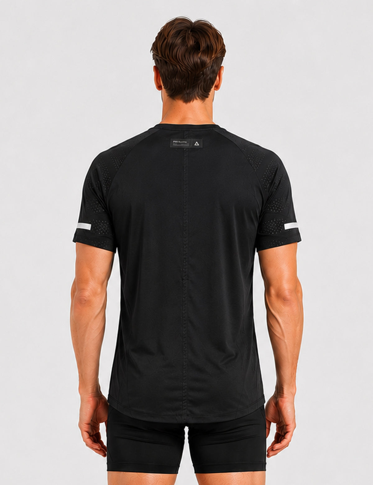 Herren Funktions Laufshirt Kurzarm Running Shirt Pro Line II Slate